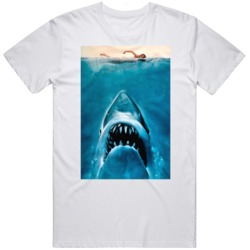 Jaws Cult Horror Movie Retro Fan T Shirt