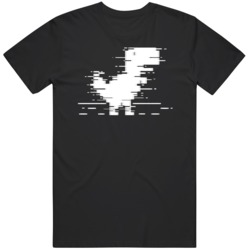 Internet Glitch 404 Error Dinosaur Funny  T Shirt
