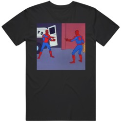 Spiderman Pointing Funny  Meme V2  T Shirt