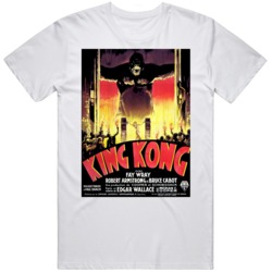 King Kong 1933 Movie Film Fay Wray Reproduction Movie  V2 T Shirt