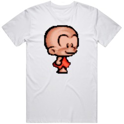 Bonk's Adventure Video Game Fan  T Shirt