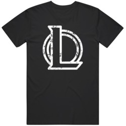 League Of Legends Lol Icon Distressed V2 T Shirt