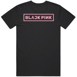 Black Pink K POP Korean Music Fan  T Shirt