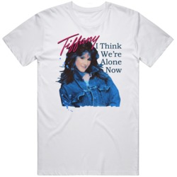 80s Pop Star Tiffany Cool Retro Music Fan   T Shirt