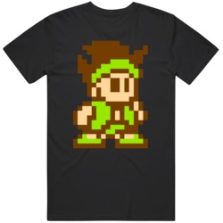 Little Samson Retro  Nintendo Video Game Fan T Shirt