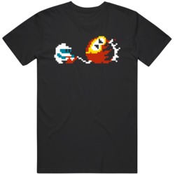 Dig Dug Explosion Classic Video Game Fan T Shirt
