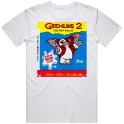 Retro Classic Gremlins 2 A New Batch Wax Pack Movie Fan T Shirt