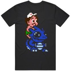 Hudson's Adventure Island 2 Cool Retro Video Game Fan  T Shirt