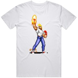 Streets of Rage Axel Sega Cool Retro Video Game Fan T Shirt