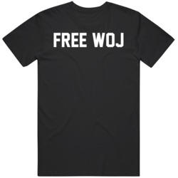 Free Woj Adrian Wojnarowski WOJ BOMB v3 T Shirt