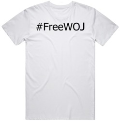 #freewoj Adrian Wojnarowski Woj Bomb V7 T Shirt