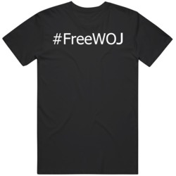 #freewoj Adrian Wojnarowski Woj Bomb V8 T Shirt