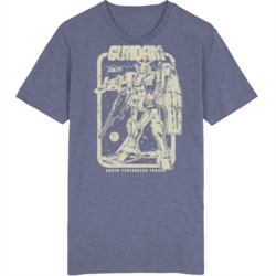 Retro Gundam Anime Manga Fan Distressed v2 T Shirt