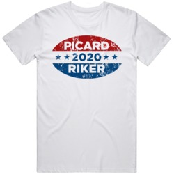 Riker Picard 2020 Funny TNG Fan  T Shirt