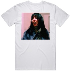 Retro Classic Horror The Shining  Wendy Torrance Movie Fan T Shirt
