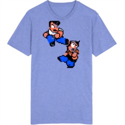 River City Ransom Alex Kick Retro Video Game Fan T Shirt