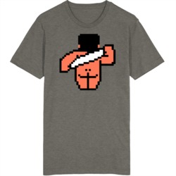 River City Ransom Sauna Scene Retro Video Game Fan  T Shirt