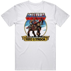 Motu Fisto And Strido Heman Cartoon Tv Show Fan  T Shirt