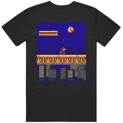 Retro Classic Video Game  Darkwing Duck Gameplay  T Shirt