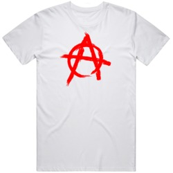 Anarchy We are All Anarchists I Love Anarchy Symbol  T Shirt
