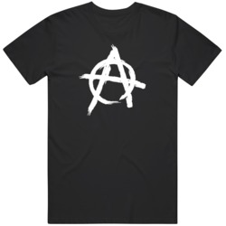 Anarchy We Are All Anarchists I Love Anarchy Symbol  V2  T Shirt