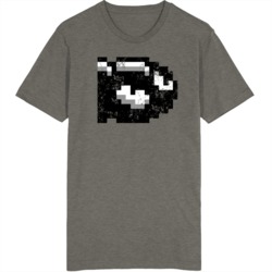 Retro Super Mario Enemy Bullet Bill Distressed Video Game Fan  T Shirt