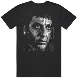 Scarface Bathroom Scene Classic Gangster Movie Fan V2  T Shirt