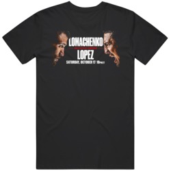 Vasyl Lomachenko Vs Teofimo Lopez Fight Poster Boxing Fan V3  T Shirt