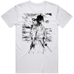 Lone Wolf and Cub Classic Manga Fan  T Shirt