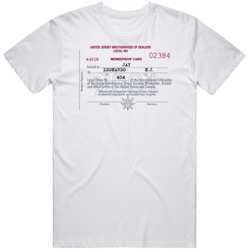 Jay and Silent Bob Dealers Local 404 Membership Card   T Shirt