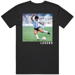 Soccer Legend Diego Maradona Argentina Fan v2 T Shirt