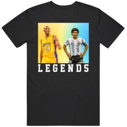 Diego Maradona Kobe Bryant Legends Never Die Tribute Fan v2 T Shirt