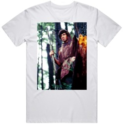 Rambo First Blood Retro Classic Movie Fan  T Shirt