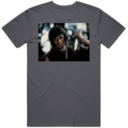 Rambo First Blood Retro Classic 80s Movie Fan  T Shirt