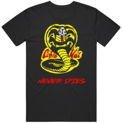 Cobra Kai Never Dies  Johnny Lawrence Funny v2 T Shirt