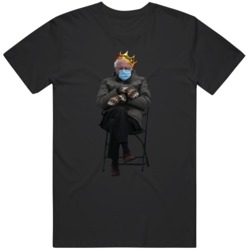 Funny Bernie Sanders Crown Mood  T Shirt