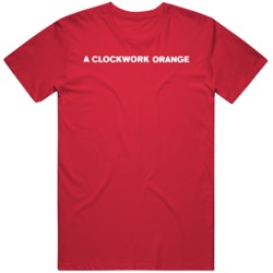 Retro Cult Classic Movie A Clock Work Orange Movie Fan T Shirt