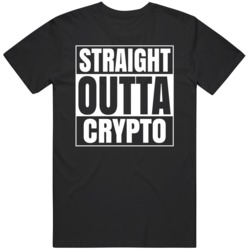 Crypto Currency Straight Outta Crypto T Shirt