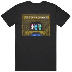 Dragon Warrior Part 2 Start Screen Retro Video Game  Fan  T Shirt