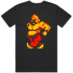Karnov Retro NES Video Game Sprite  Fan T Shirt