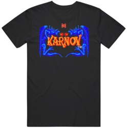 Karnov Start Screen Retro NES Video Game Fan T Shirt