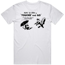 Retro Cartoon Pepe Le Pew Episode Fan  T Shirt