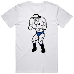 Cool Retro Nintendo Game Mike Tyson Punchout Super Macho Man v3 T Shir