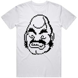 Cool Classic Video Game Mike Tysons PunchOut NES Bald Bull 2