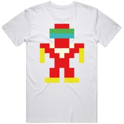 Robotron 2084  Retro Arcade Game Fan  T Shirt