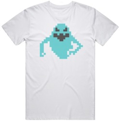 Ghostbusters 1984 C64 Retro Video Game Fan T Shirt
