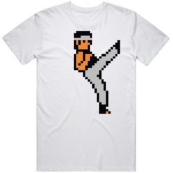 The Karate Kid NES 1987 Retro Video Game Fan T Shirt