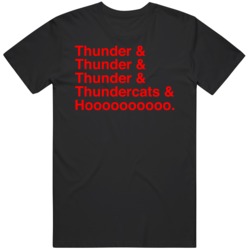 Retro Classic Thundercats Thunder Hoooooo Cartoon Fan T Shirt
