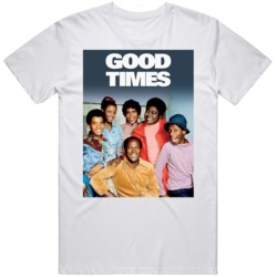 Good Times Top 70s Vintage Tv Show Cool Retro Fan T Shirt