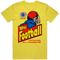 Retro 1981 Football Wax Pack T Shirt